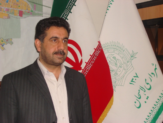 شهردار لاهيجان به عنوان شهردار نمونه كشور معرفي شد